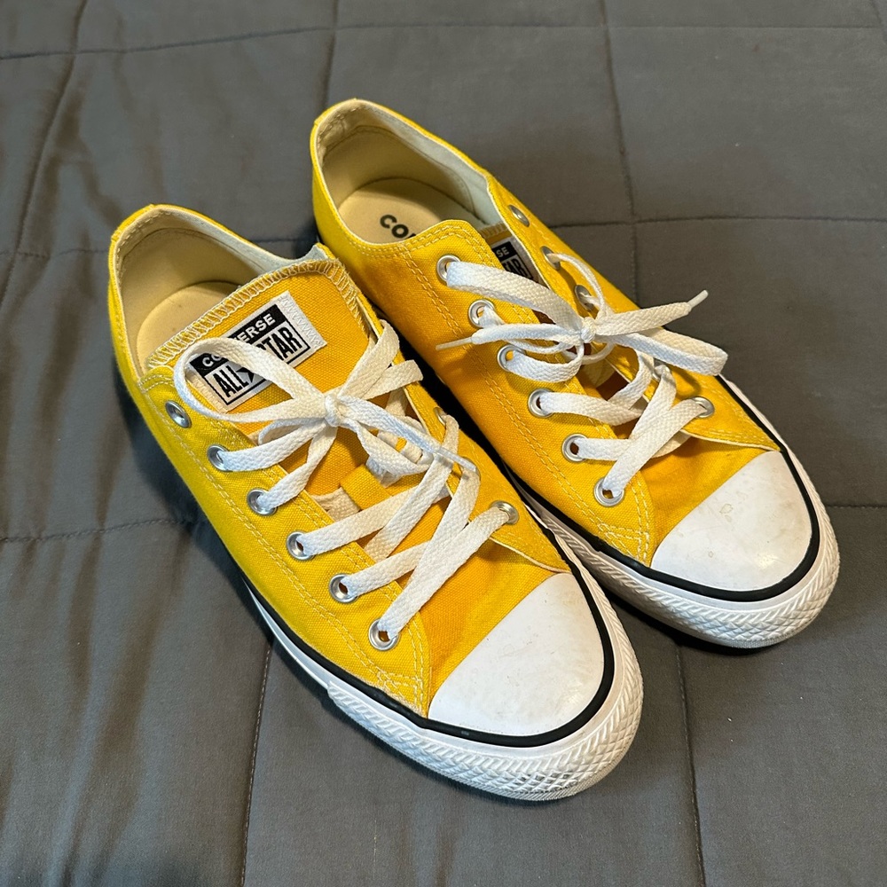 Yellow Converse